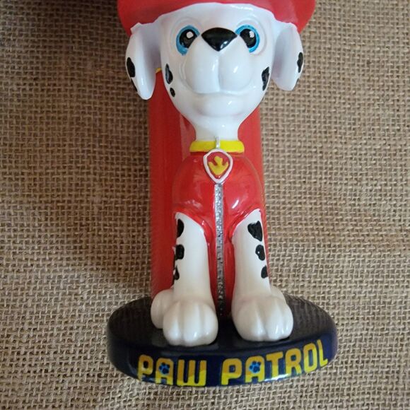 Paw Patrol Marshall Dalmation Fireman Ceramic Soap Shampoo Lotion Container 2016 - Picture 4 of 5